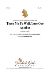 Teach Me to Walk/Love One Another SA choral sheet music cover